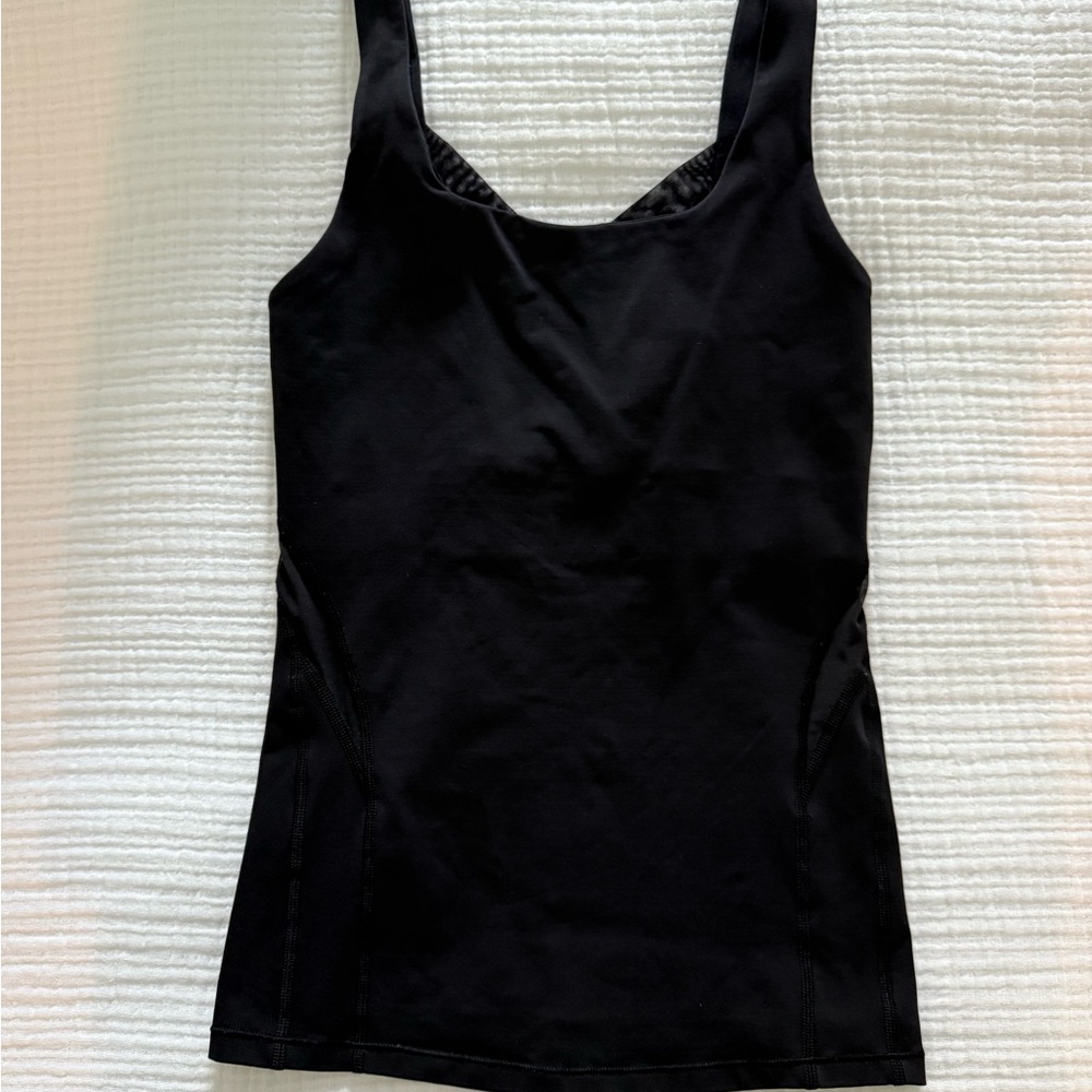 Lululemon Black Mesh Tank